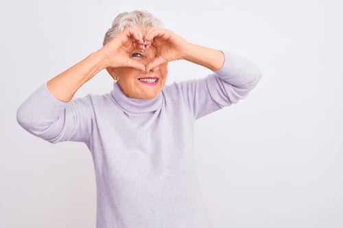 BioCareSD RETINA Image - Older Woman Heart